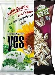 Насіння соняшникове сметана і зелень YES